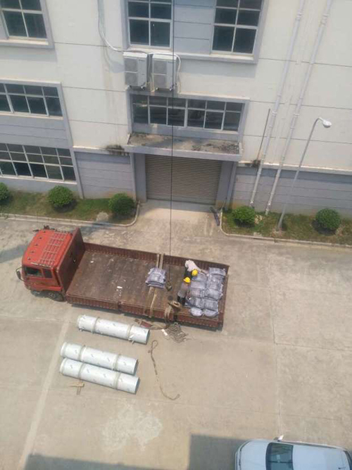 废气球宴（中国）工程现场