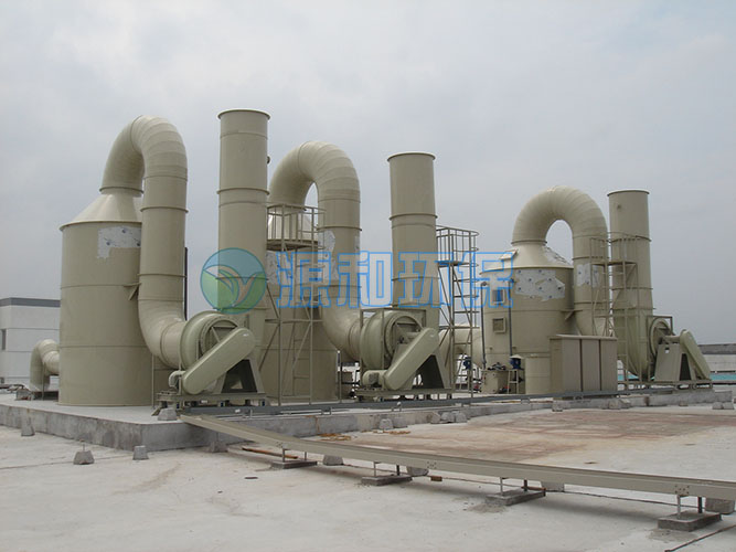 PP洗涤塔源和环保 PP洗涤塔源和环保