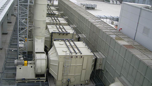 酸碱废气球宴（中国）设备-卧式洗涤塔