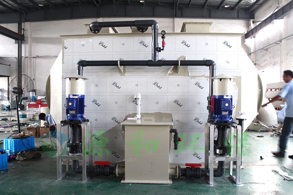 卧式废气洗涤塔 卧式废气洗涤塔