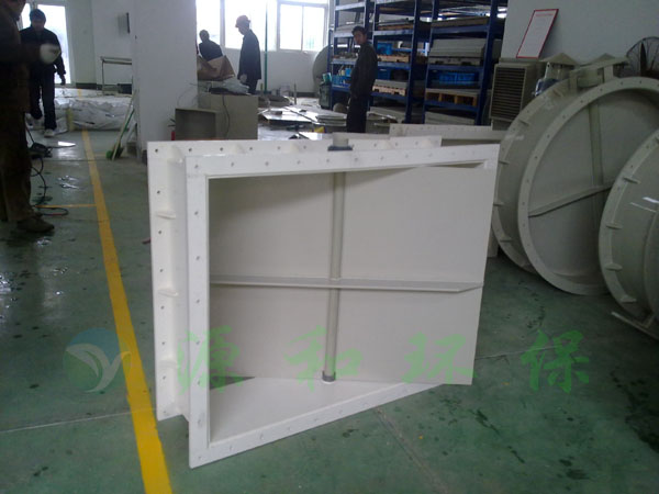 PP单片式手动风阀 PP单片式手动风阀