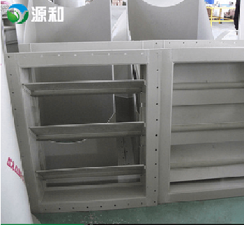 PP方形调节风阀 PP方形调节风阀