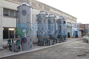 PPS立式洗涤塔 PPS立式洗涤塔