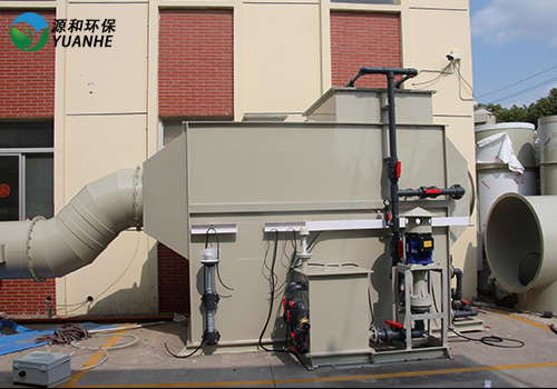 酸碱废气球宴(中国)设备-卧式洗涤塔 酸碱废气球宴(中国)设备-卧式洗涤塔